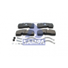 096.616 SAMPA Комплект тормозных колодок, дисковый тормоз