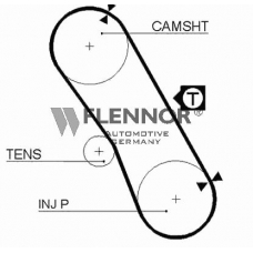 4950V FLENNOR Ремень ГРМ