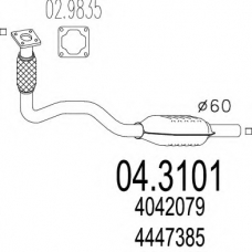 04.3101 MTS Катализатор