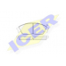 180754 ICER Комплект тормозных колодок, дисковый тормоз