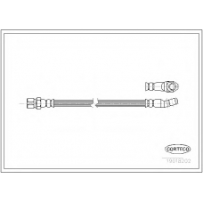 19018202 CORTECO Тормозной шланг