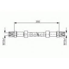 1 987 476 008 BOSCH Тормозной шланг