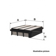 EAF3501.10 OPEN PARTS Воздушный фильтр