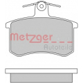 1170030 METZGER Комплект тормозных колодок, дисковый тормоз