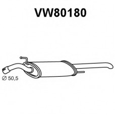 VW80180 VENEPORTE Глушитель выхлопных газов конечный