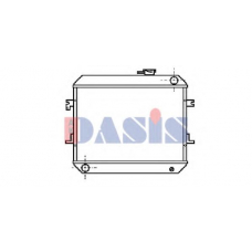 070540N AKS DASIS Радиатор, охлаждение двигателя