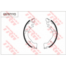 GS7871 TRW Комплект тормозных колодок