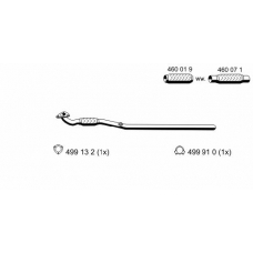053419 ERNST Труба выхлопного газа