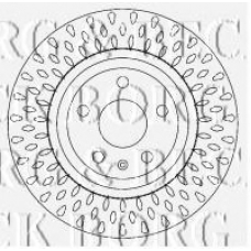 BBD4626 BORG & BECK Тормозной диск
