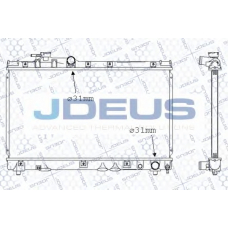 028N43 JDEUS Радиатор, охлаждение двигателя