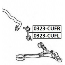 0323-CUFR ASVA Тяга / стойка, стабилизатор