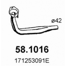 58.1016 ASSO Труба выхлопного газа