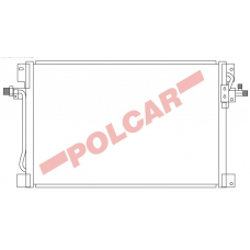 9085K8C2 POLCAR Skraplacze klimatyzacji