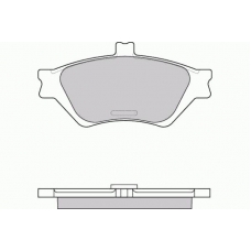 12-0875 E.T.F. Комплект тормозных колодок, дисковый тормоз