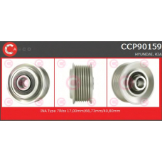 CCP90159 CASCO Ременный шкив, генератор
