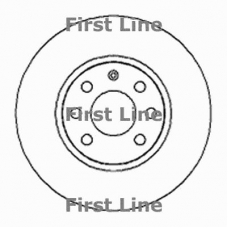 FBD1242 FIRST LINE Тормозной диск