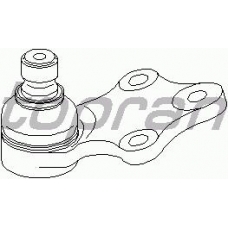 721 848 TOPRAN Несущий / направляющий шарнир
