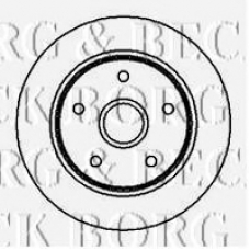 BBD5739S BORG & BECK Тормозной диск