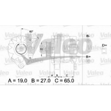 436252 VALEO Генератор