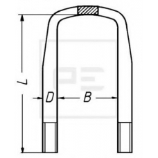 125.131-00A PE Automotive Стремянка рессоры