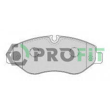 5000-1778 PROFIT Комплект тормозных колодок, дисковый тормоз