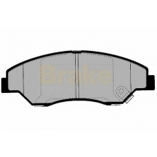 PA1451 BRAKE ENGINEERING Комплект тормозных колодок, дисковый тормоз