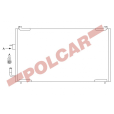 5746K8C2 POLCAR Skraplacze klimatyzacji