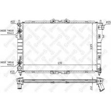 10-25858-SX STELLOX Радиатор, охлаждение двигателя