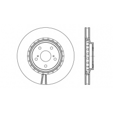 BDA2718.20 OPEN PARTS Тормозной диск