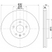 MDK0255 MINTEX Комплект тормозов, дисковый тормозной механизм