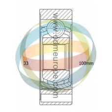 14-216057 ODM-MULTIPARTS Шарнирный комплект, приводной вал