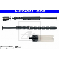 24.8190-0307.2 ATE Сигнализатор, износ тормозных колодок