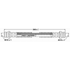 FBH6330 FIRST LINE Тормозной шланг