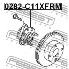 0282-C11XFRM FEBEST Ступица колеса