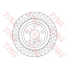 DF6387 TRW Тормозной диск