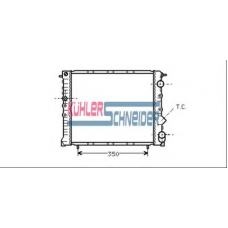 0901501 KUHLER SCHNEIDER Радиатор, охлаждение двигател