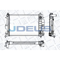 RA0240180 JDEUS Радиатор, охлаждение двигателя