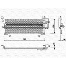 350203107000 MAGNETI MARELLI Конденсатор, кондиционер