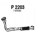 P2203 FENNO Труба выхлопного газа