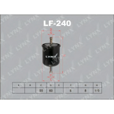 LF240 LYNX Lf240 топливный фильтр lynx