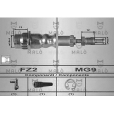 80349 Malo Тормозной шланг