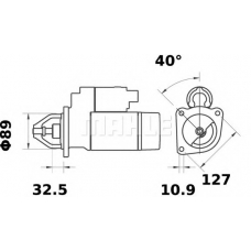 MS 3 MAHLE Стартер