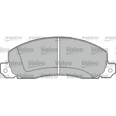 540421 VALEO Комплект тормозных колодок, дисковый тормоз