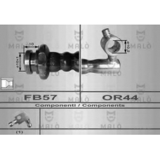 80089 Malo Тормозной шланг