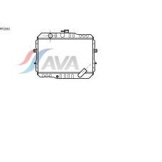 MT2001 AVA Радиатор, охлаждение двигателя