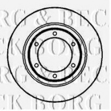 BBD4884 BORG & BECK Тормозной диск