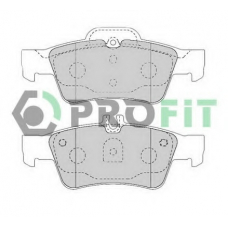 5000-1526 C PROFIT Комплект тормозных колодок, дисковый тормоз