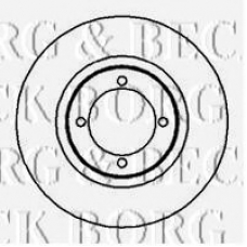 BBD4852 BORG & BECK Тормозной диск