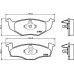 T1097 PAGID Комплект тормозных колодок, дисковый тормоз