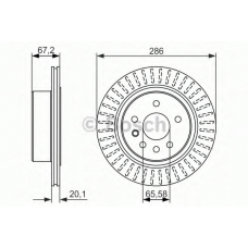 0 986 479 394 BOSCH Тормозной диск